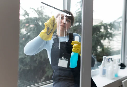 Nettoyage de vitres intérieures et extérieures à Chomelix